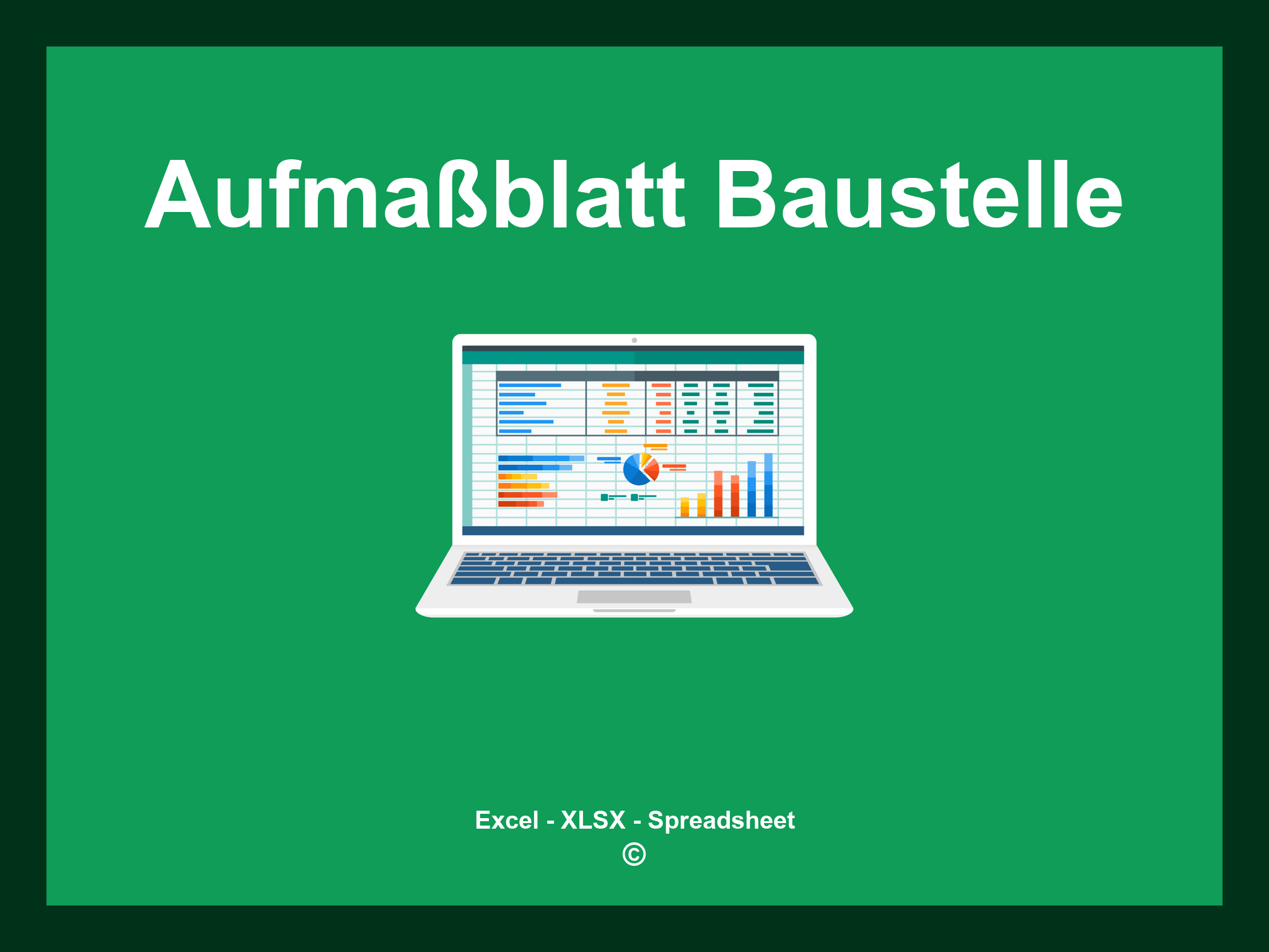 Aufmaßblatt Baustelle Vorlage