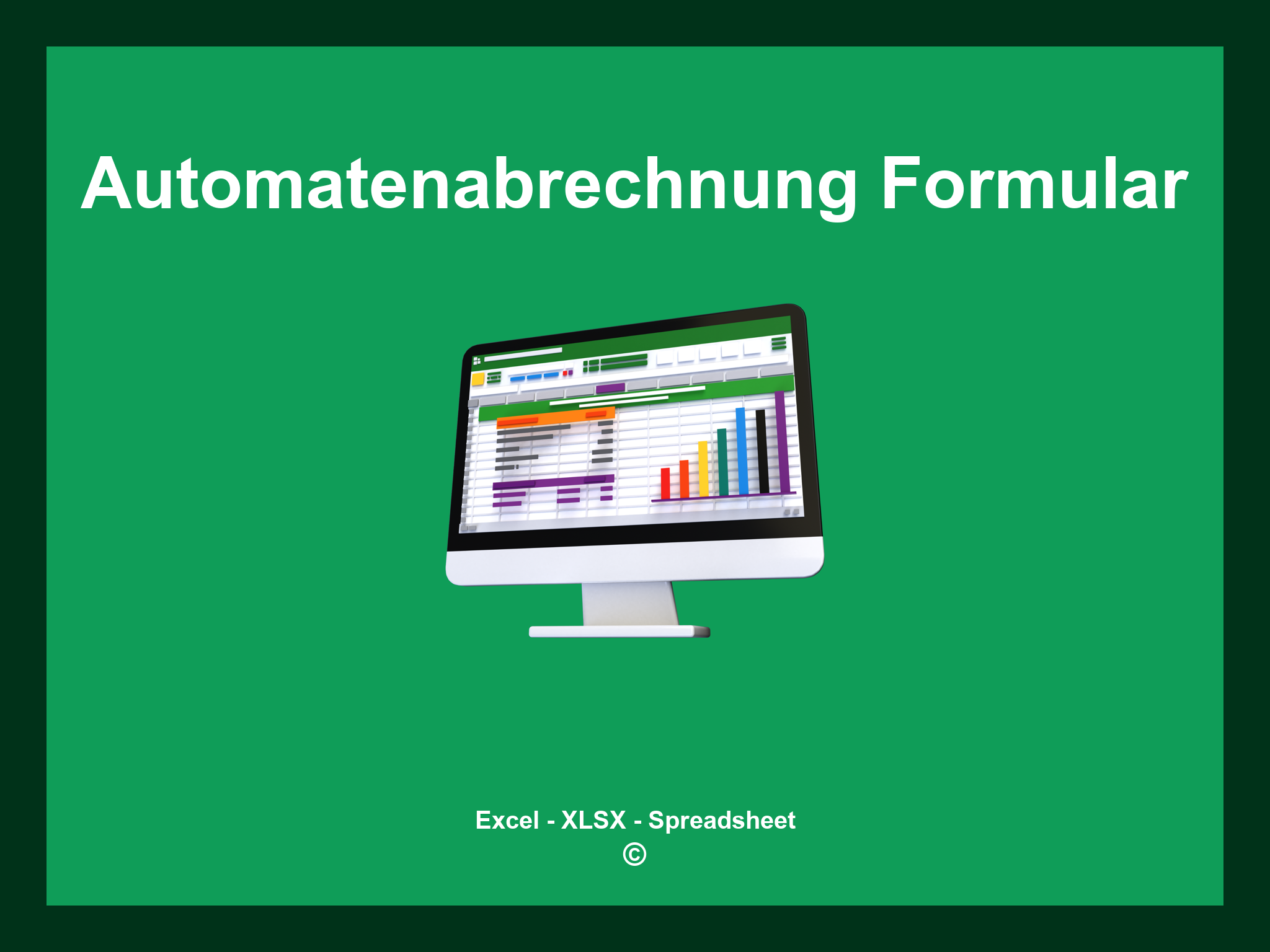 Automatenabrechnung Formular
