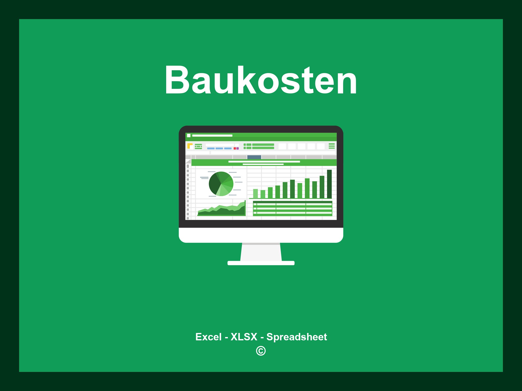 Baukosten Excel Vorlage