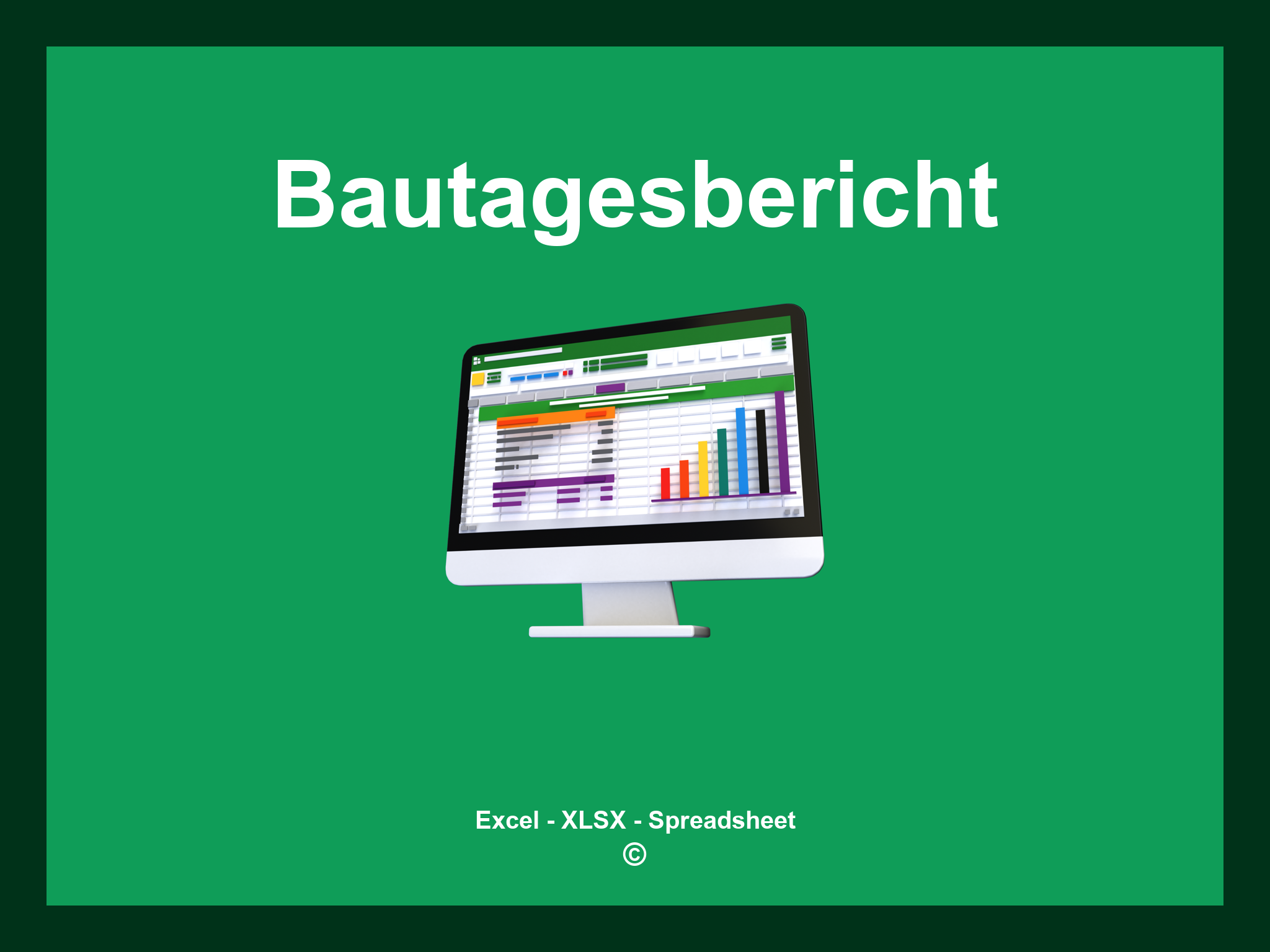 Bautagesbericht Excel