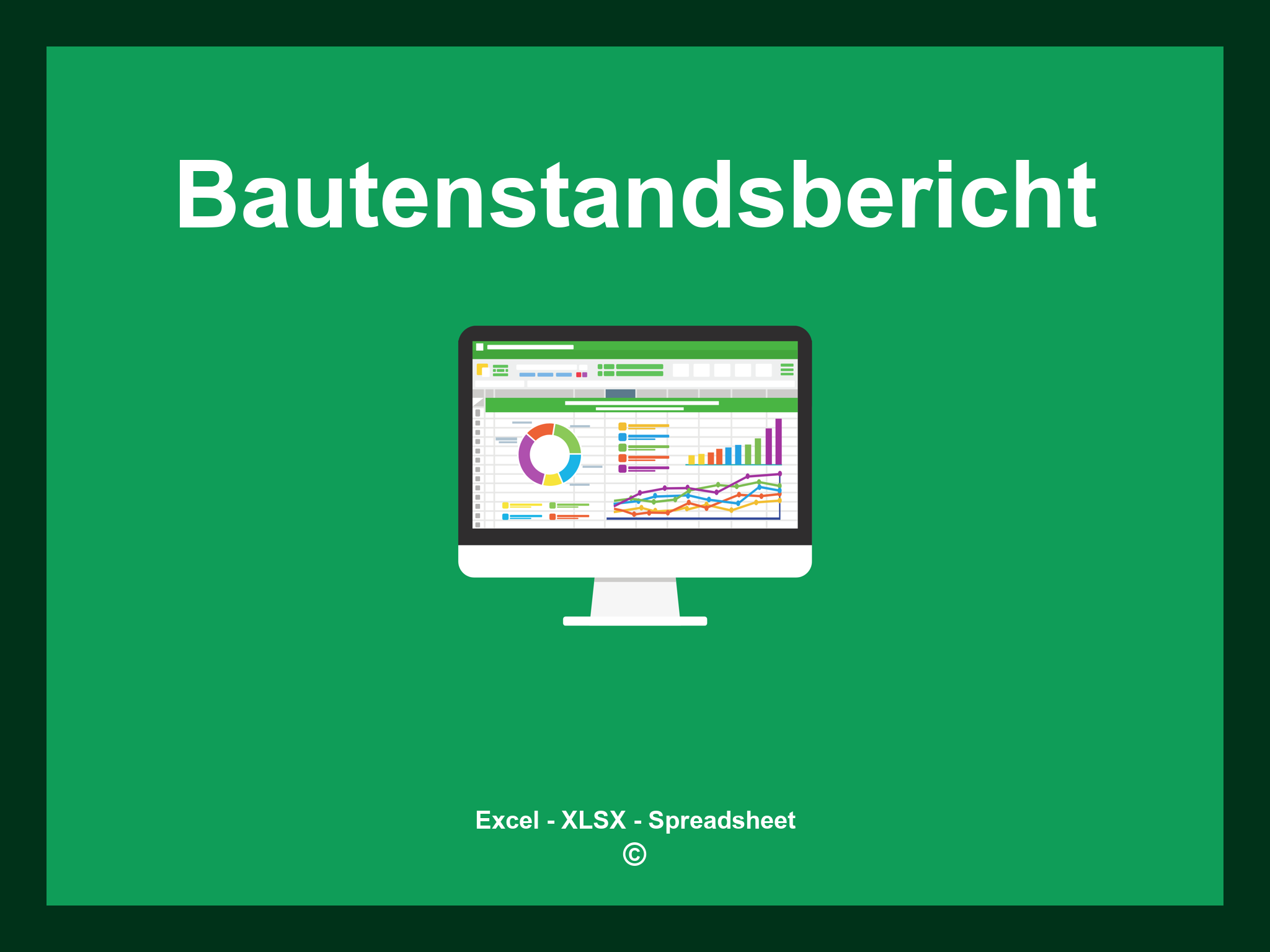 Bautenstandsbericht Vorlage Excel