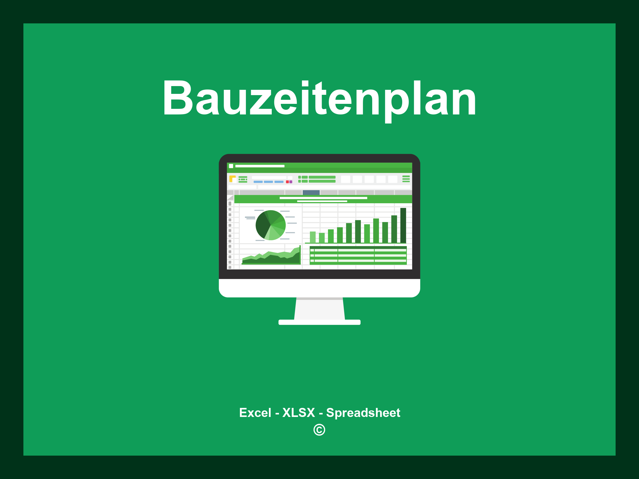 Bauzeitenplan Excel
