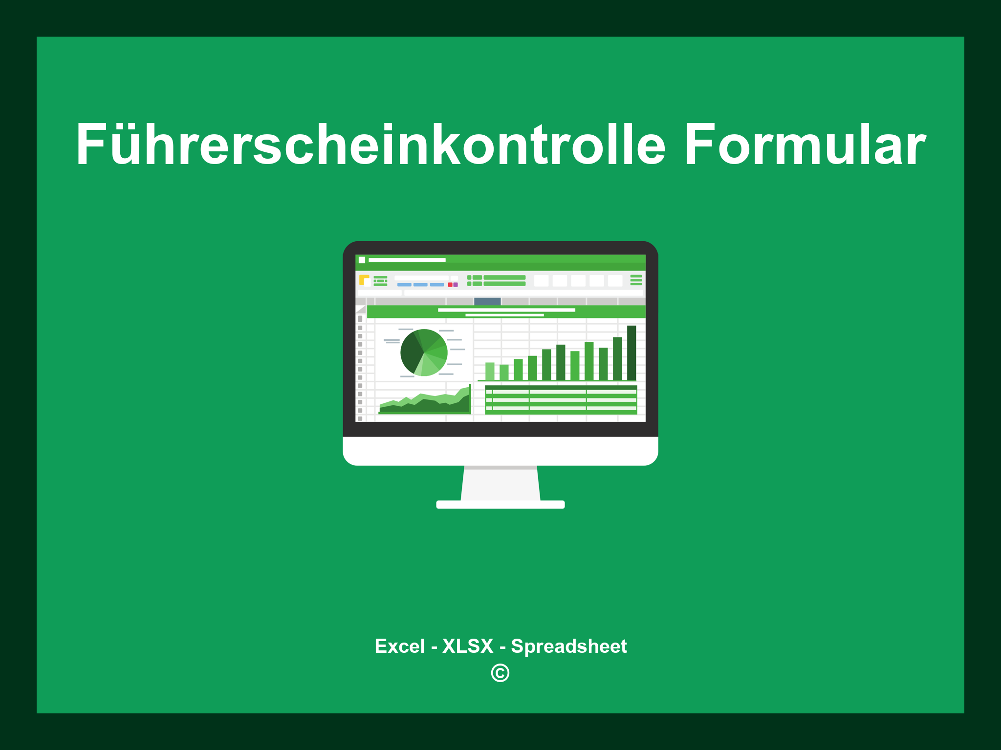Führerscheinkontrolle Formular Excel