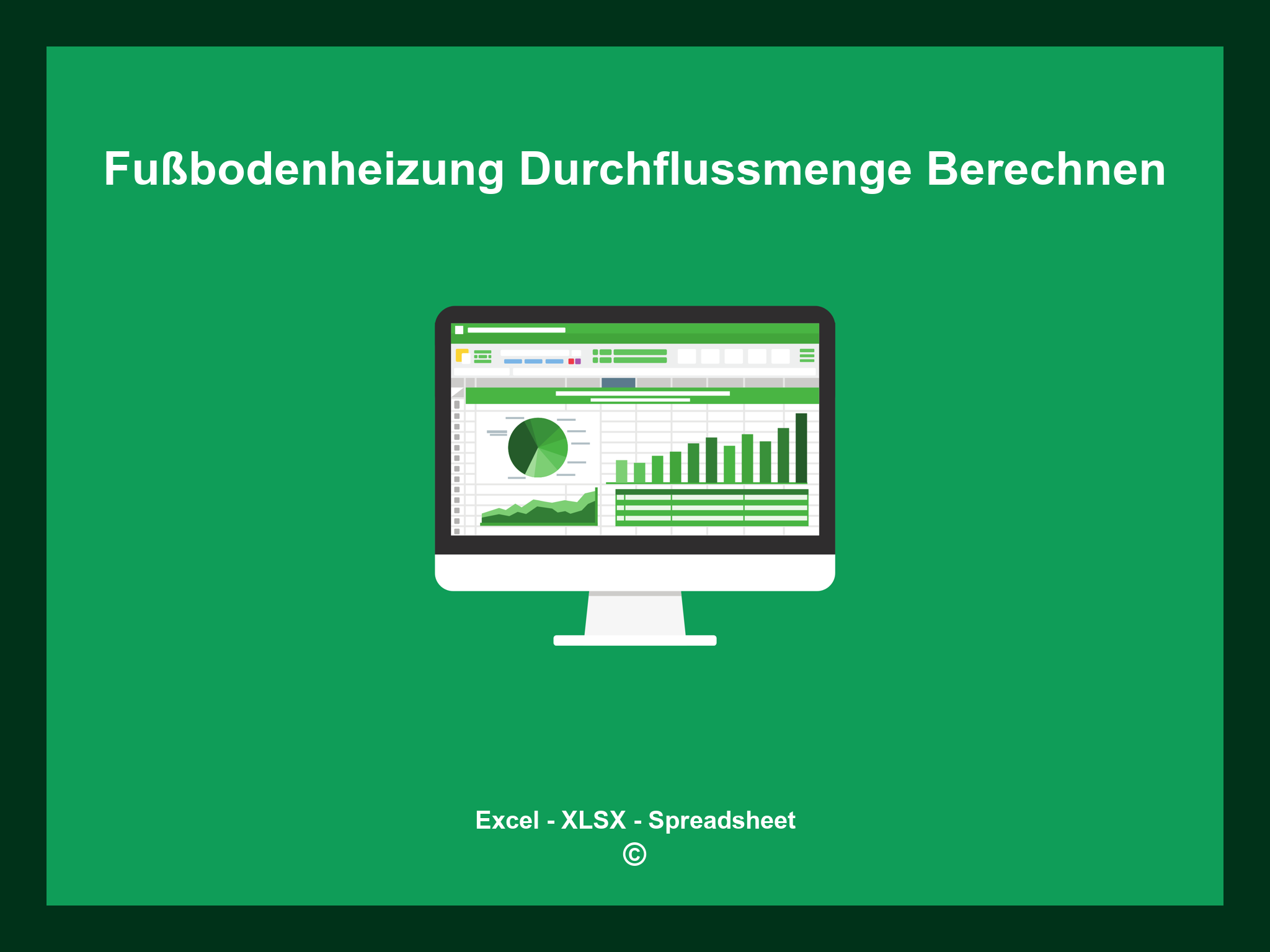 Fußbodenheizung Durchflussmenge Berechnen Excel