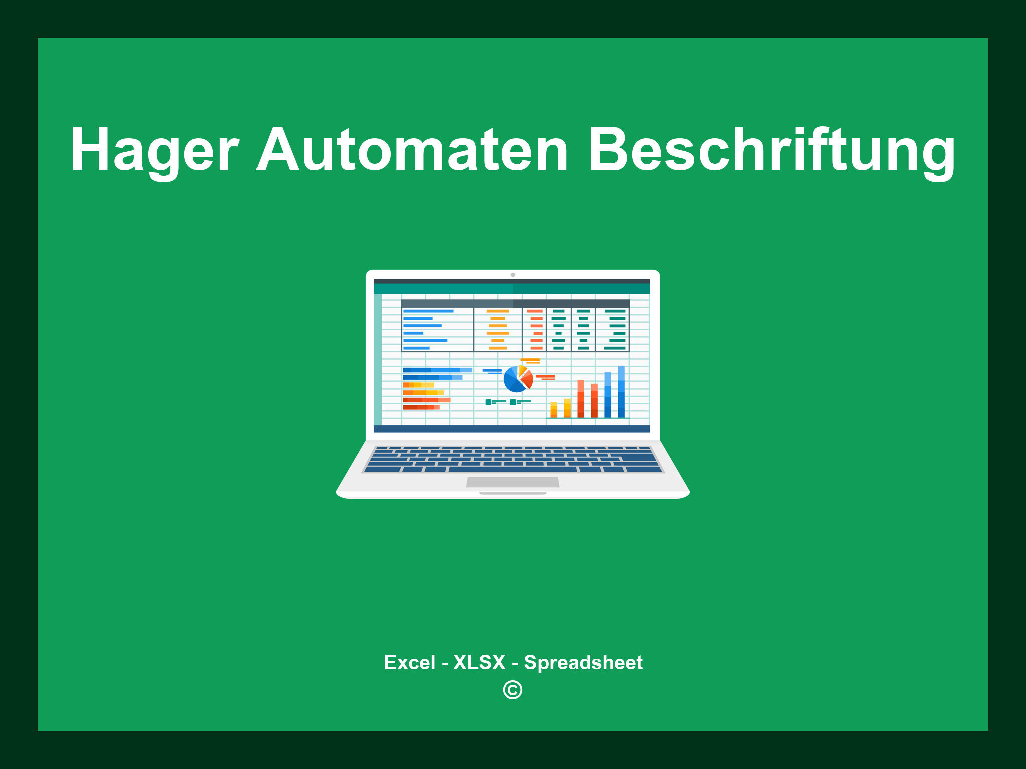 Hager Automaten Beschriftung