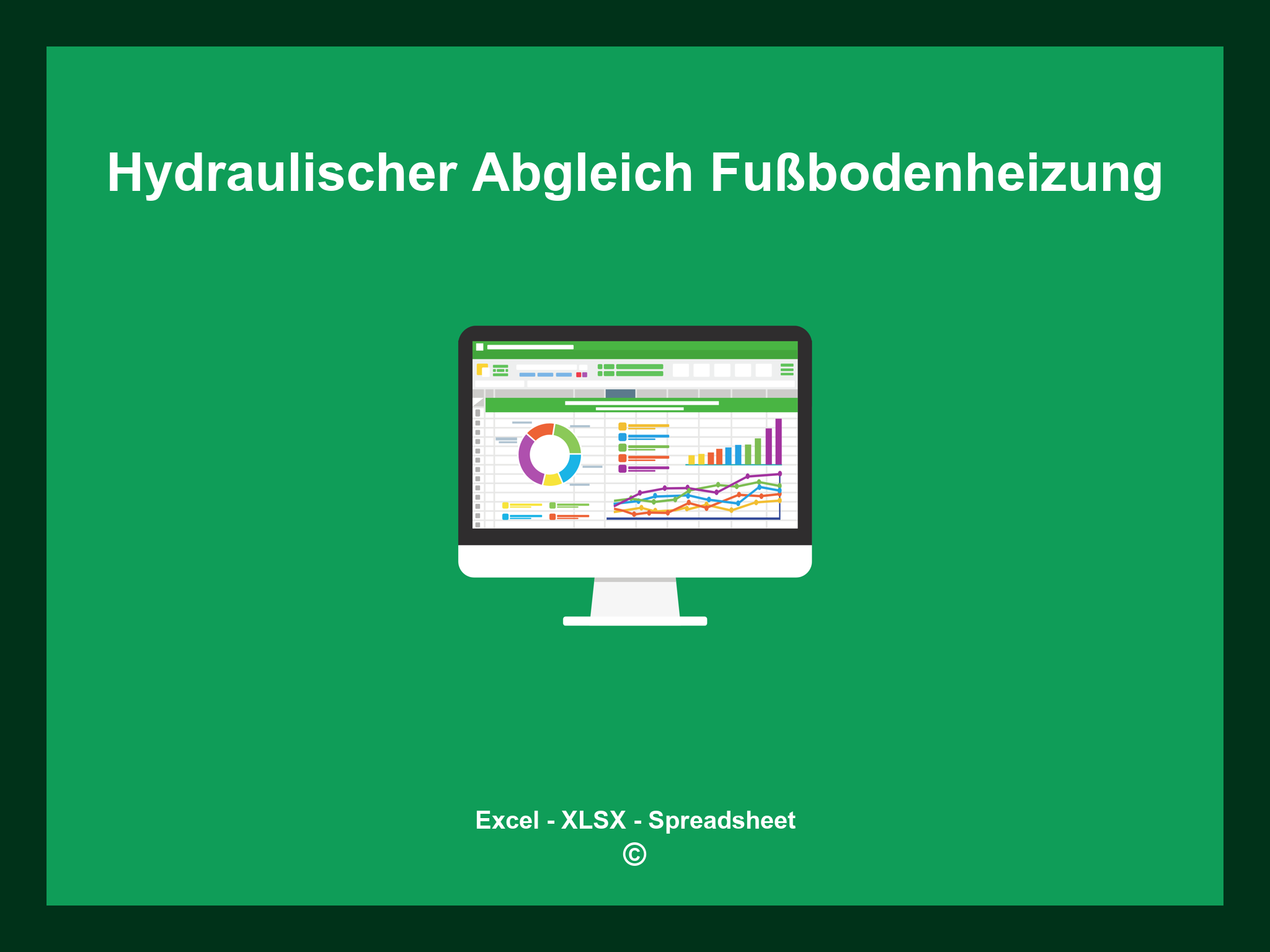 Hydraulischer Abgleich Fußbodenheizung Excel