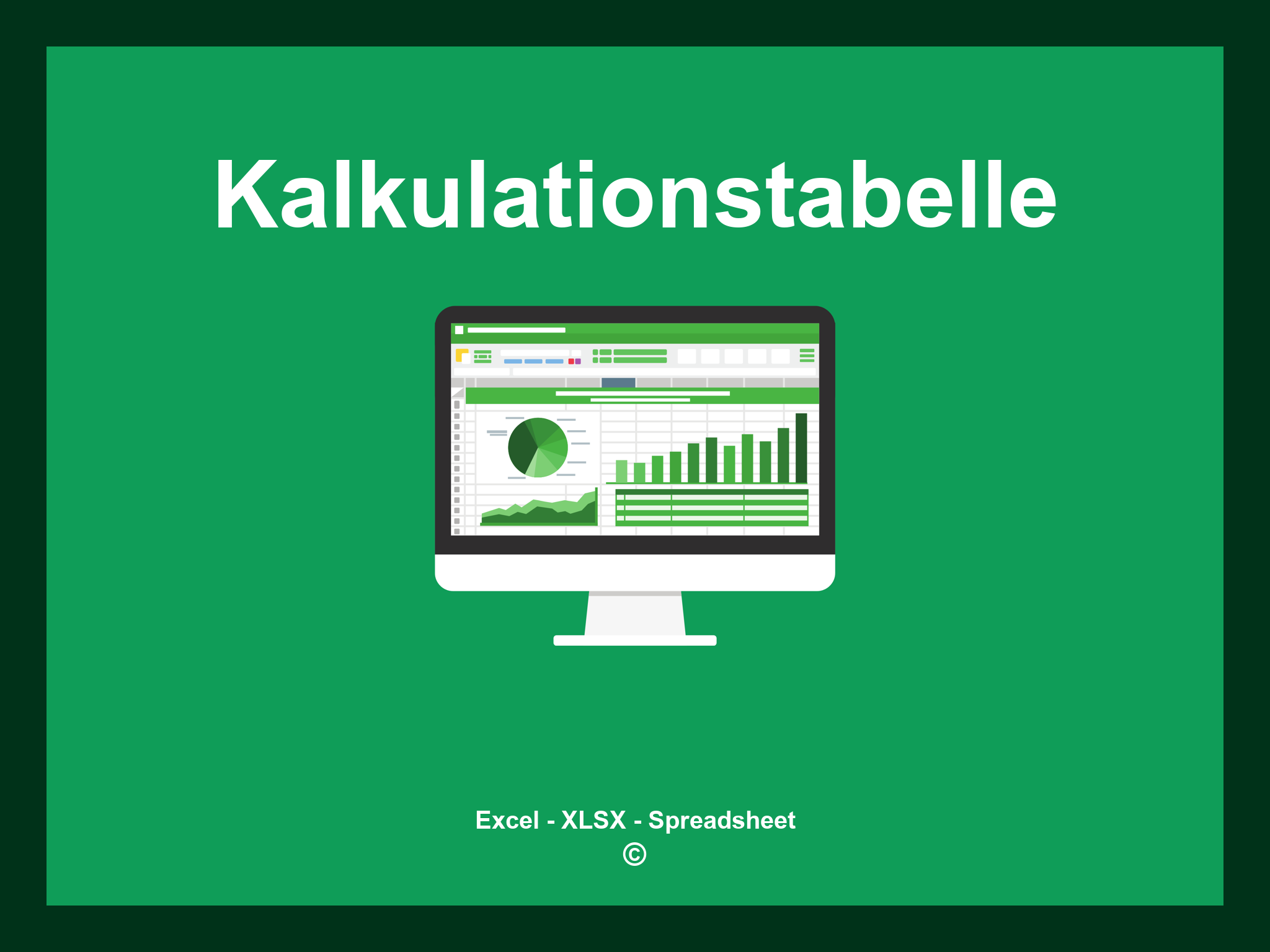 Excel Kalkulationstabelle Vorlage