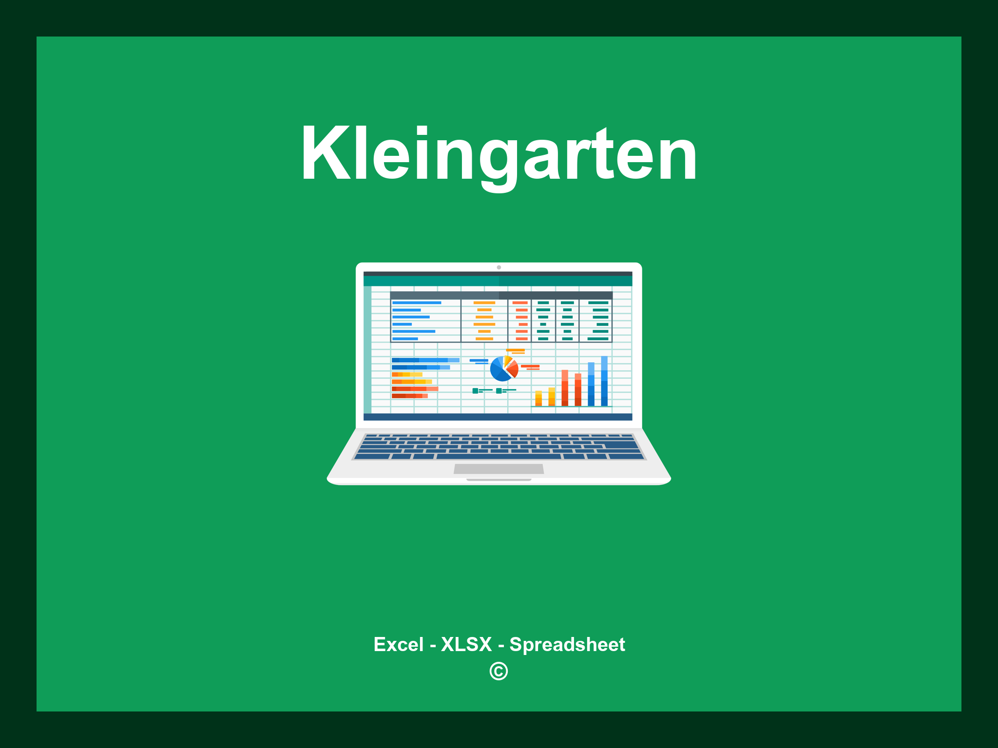 Excel Kleingarten