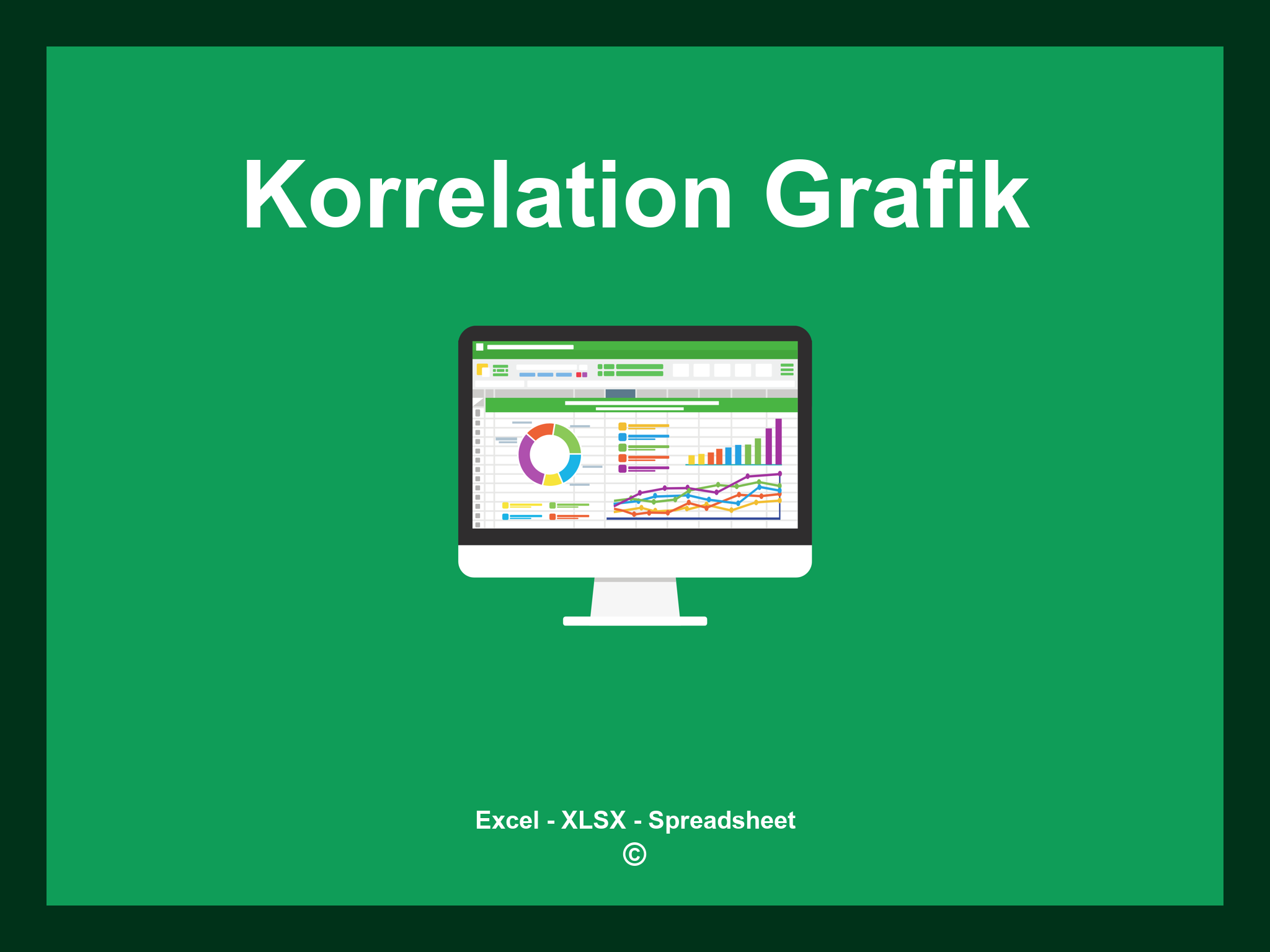 Korrelation Excel Grafik