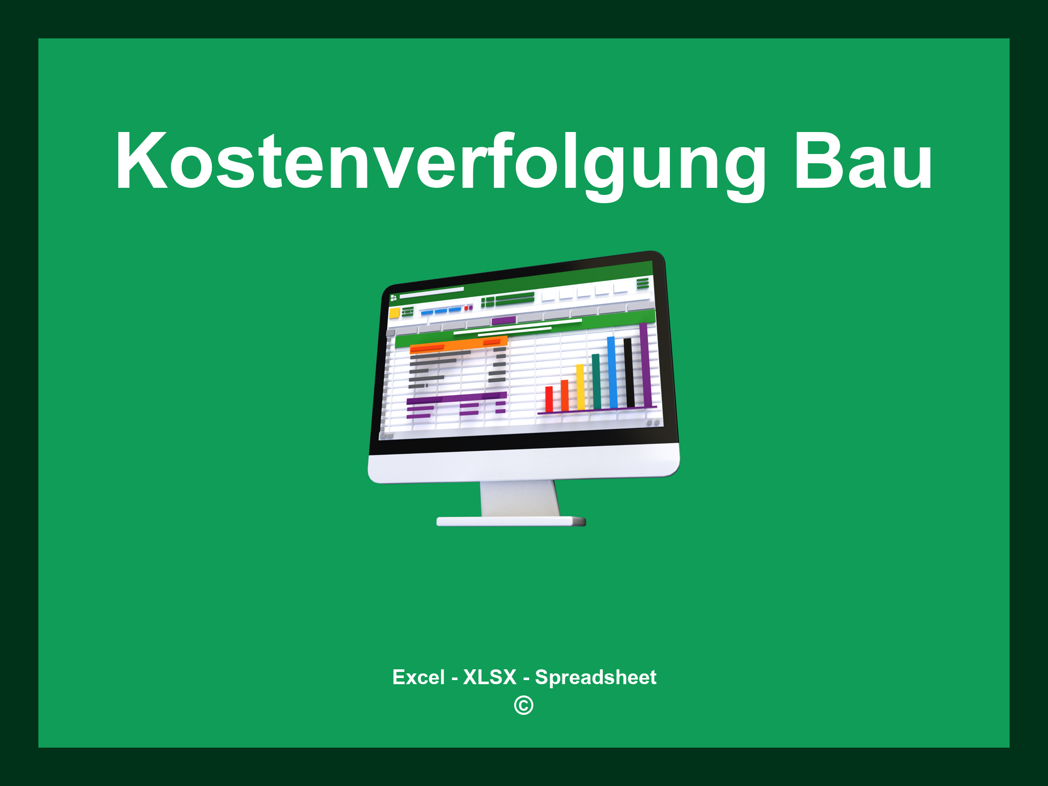 Kostenverfolgung Bau Excel