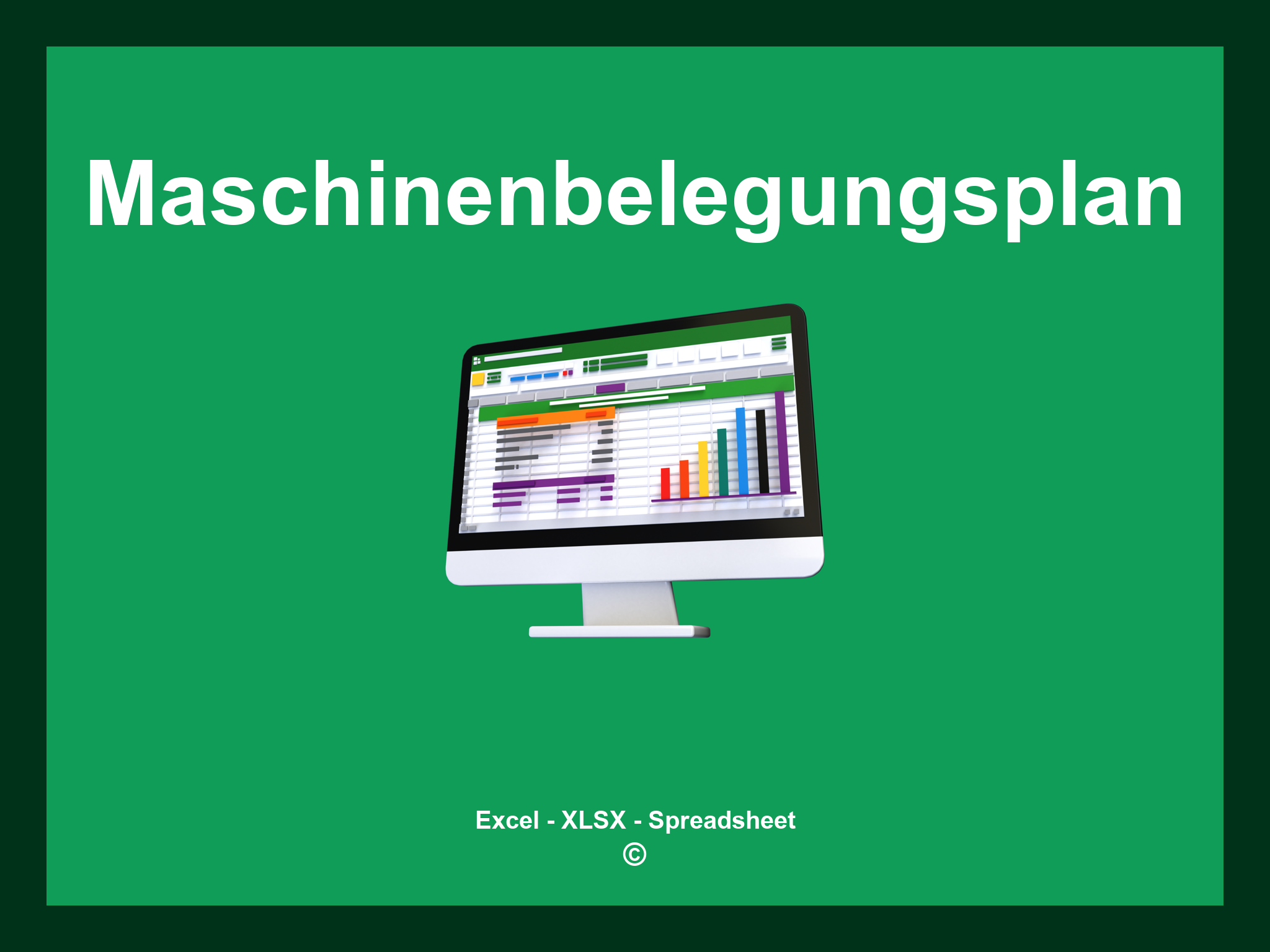 Maschinenbelegungsplan Excel