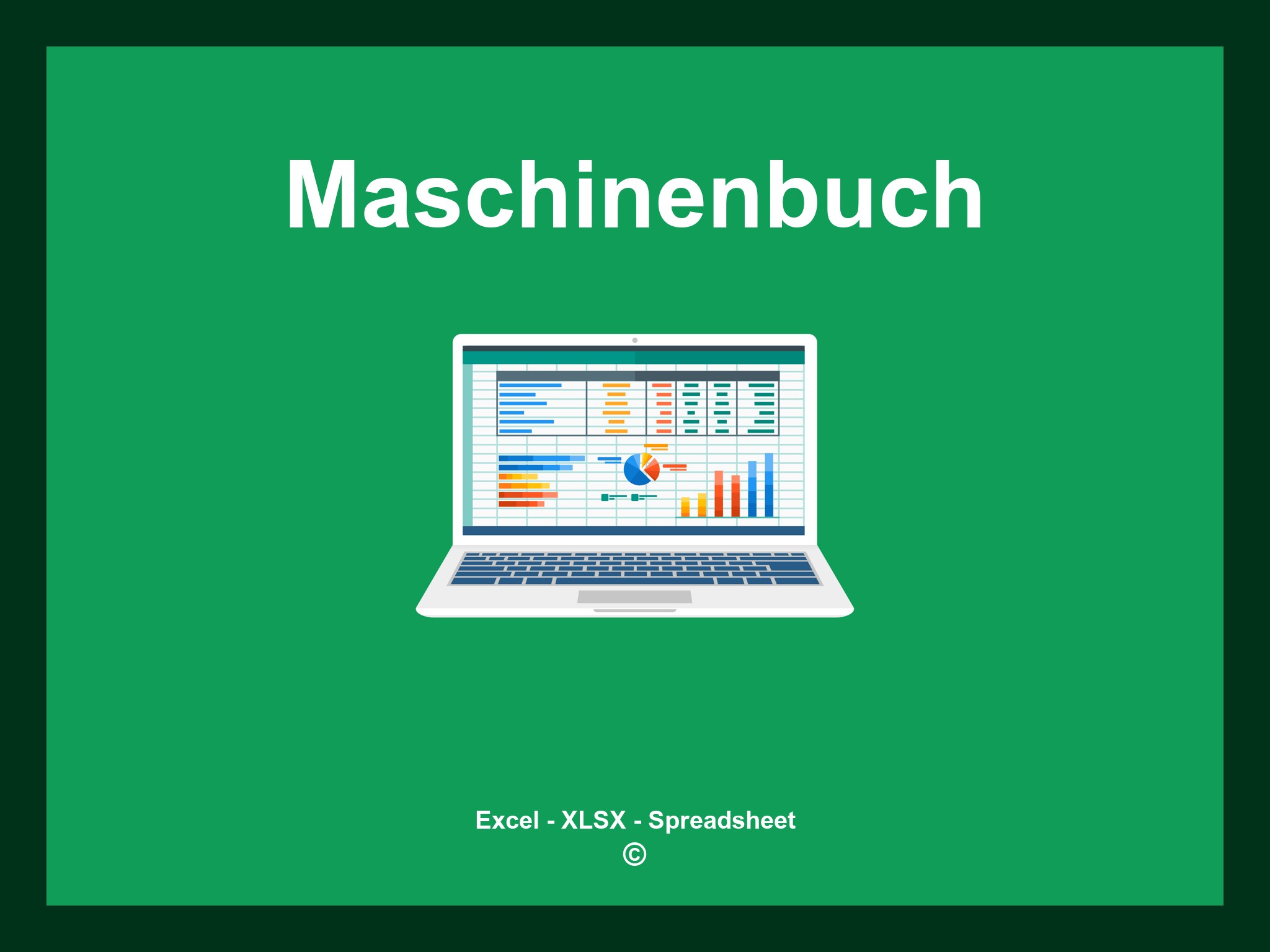 Maschinenbuch Vorlage Excel