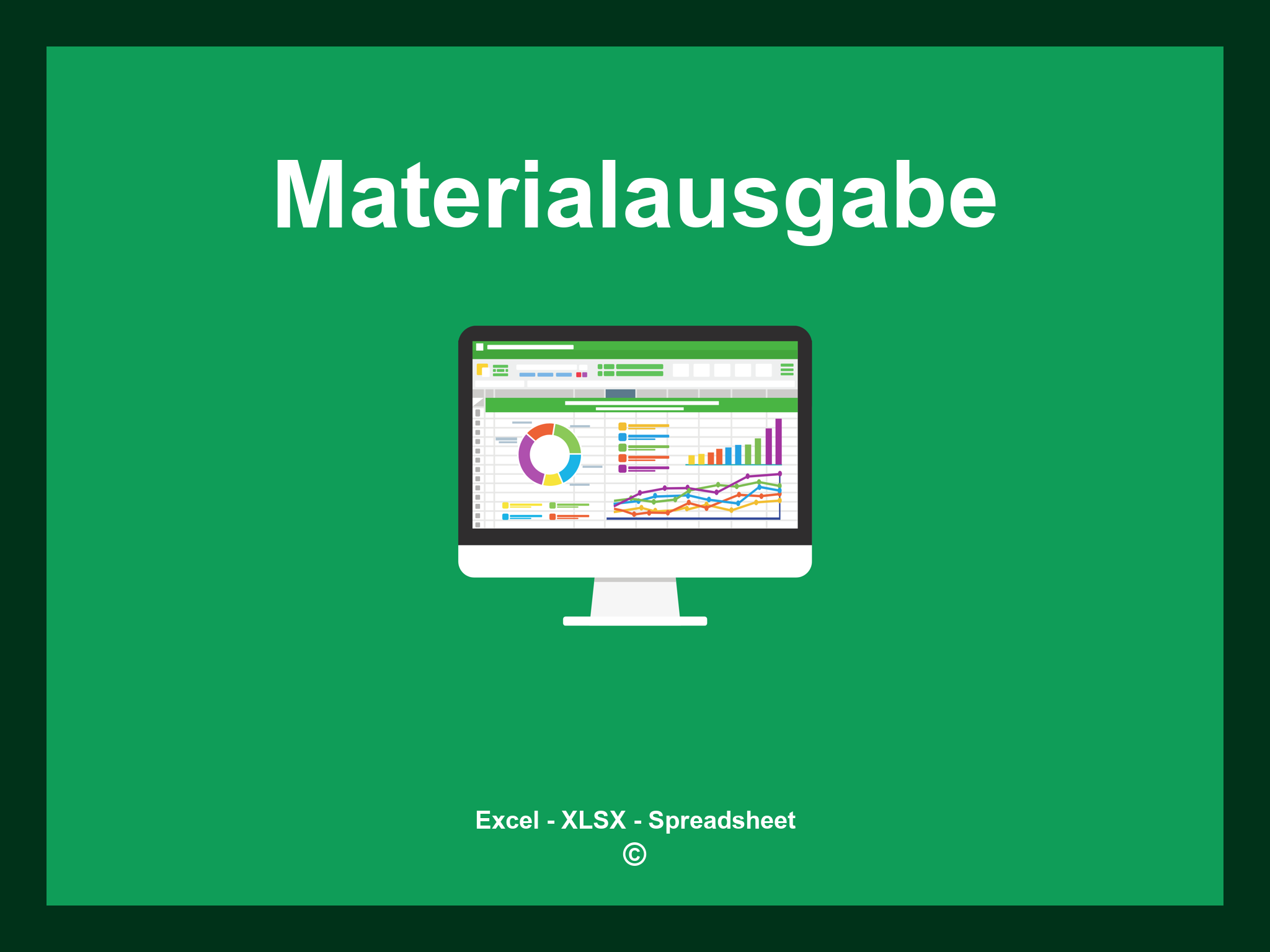 Materialausgabe Vorlage Excel