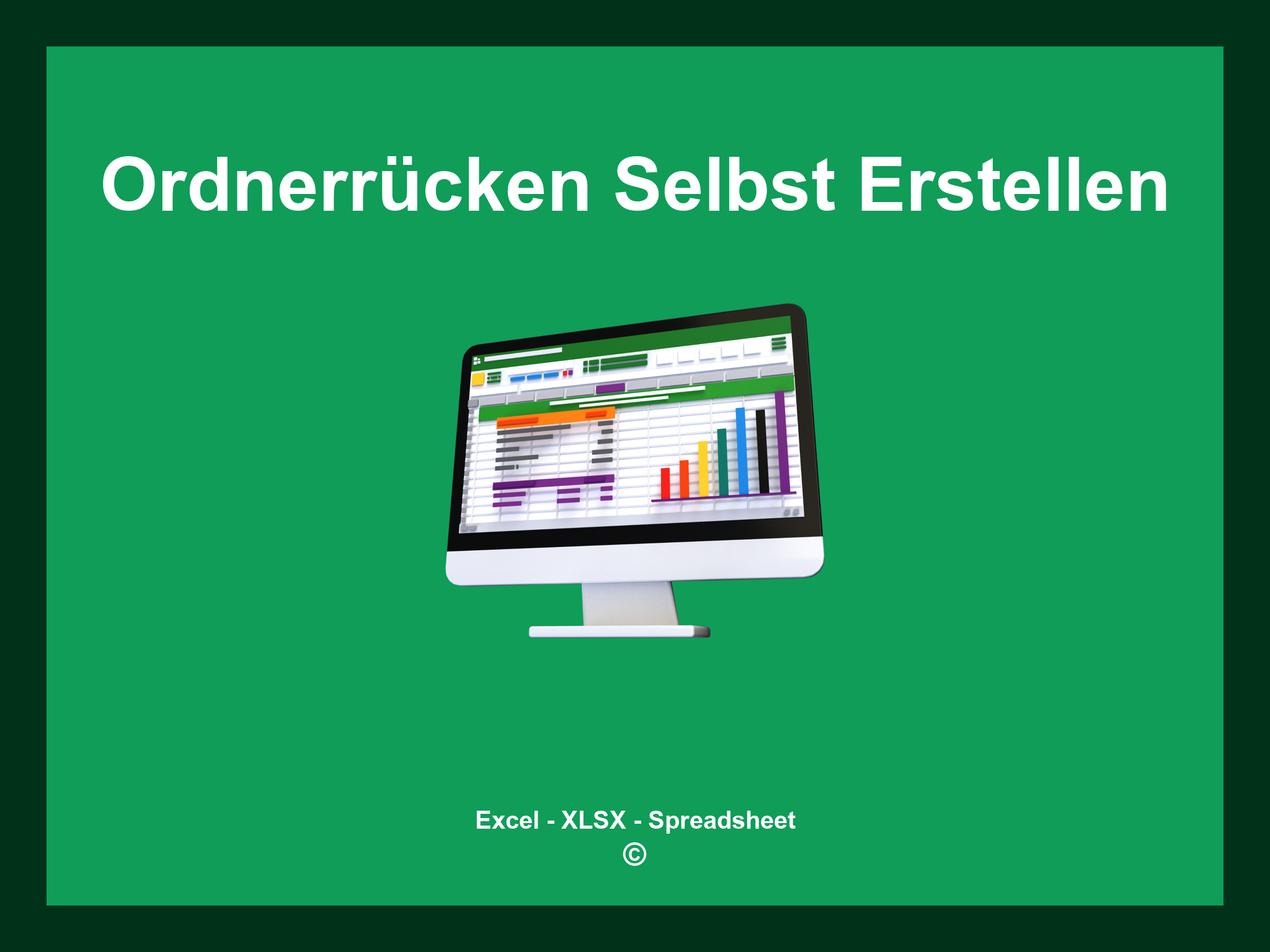 Ordnerrücken Excel Selbst Erstellen
