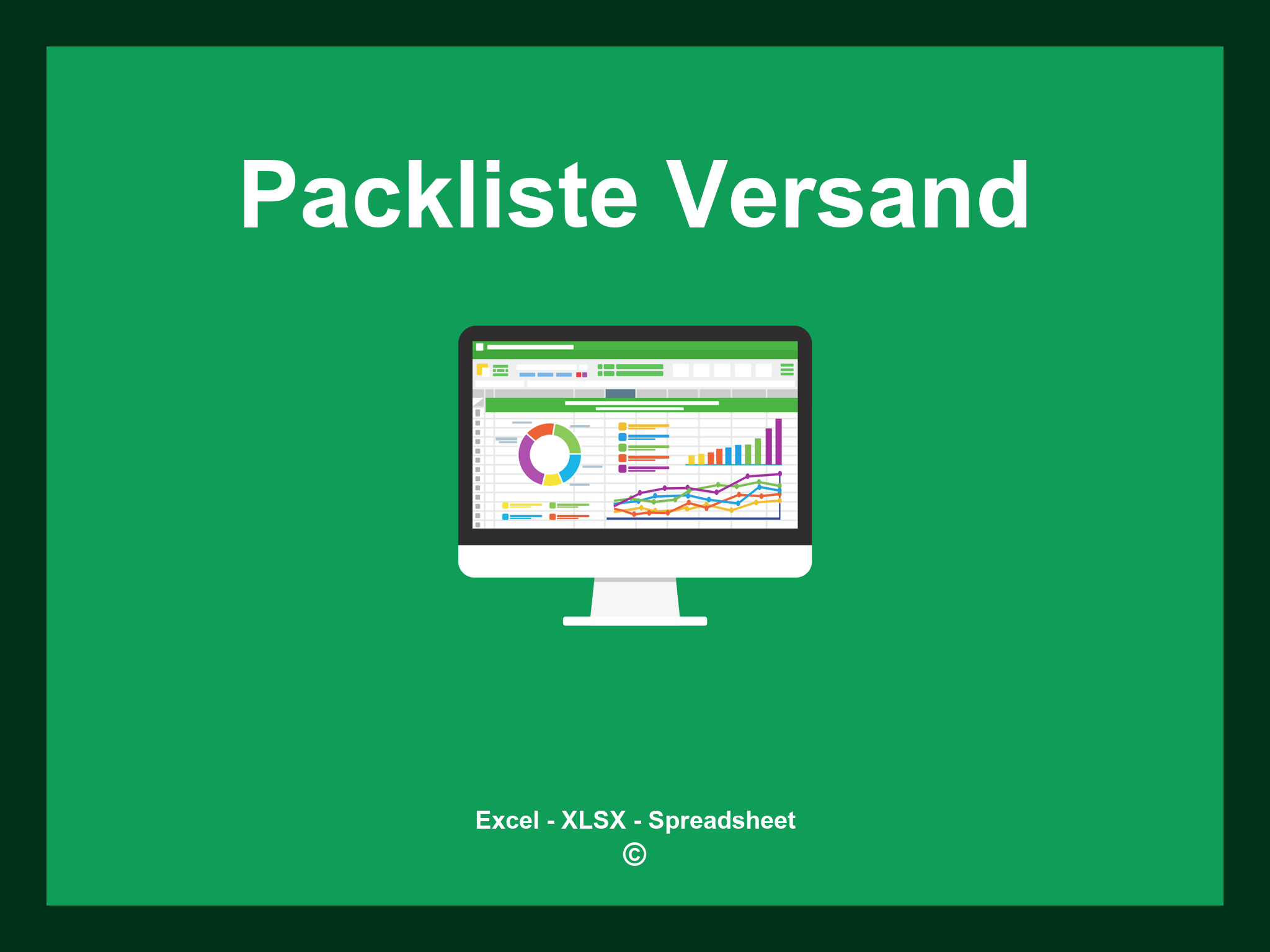 Packliste Versand Vorlage