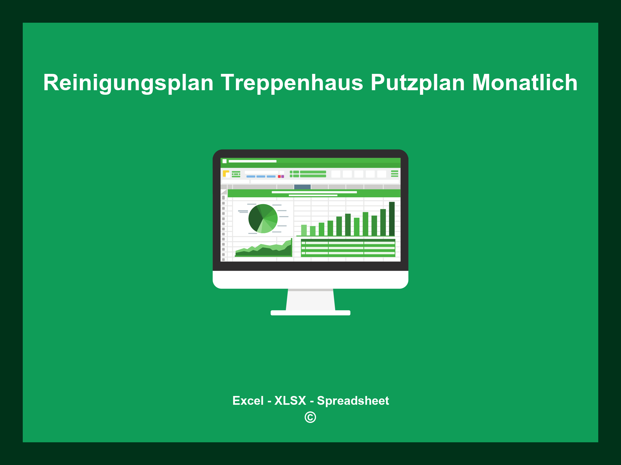 Reinigungsplan Treppenhaus Putzplan Monatlich Vorlage