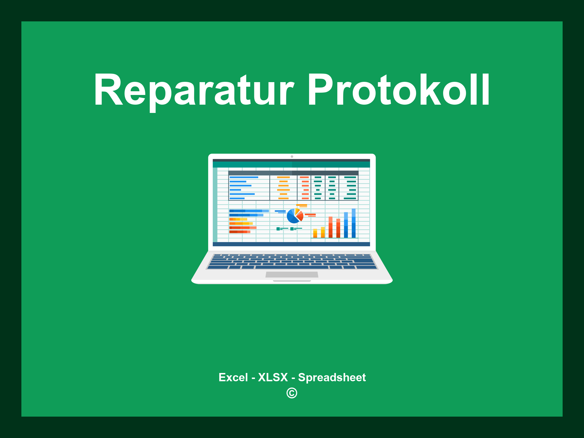 Reparatur Protokoll Vorlage