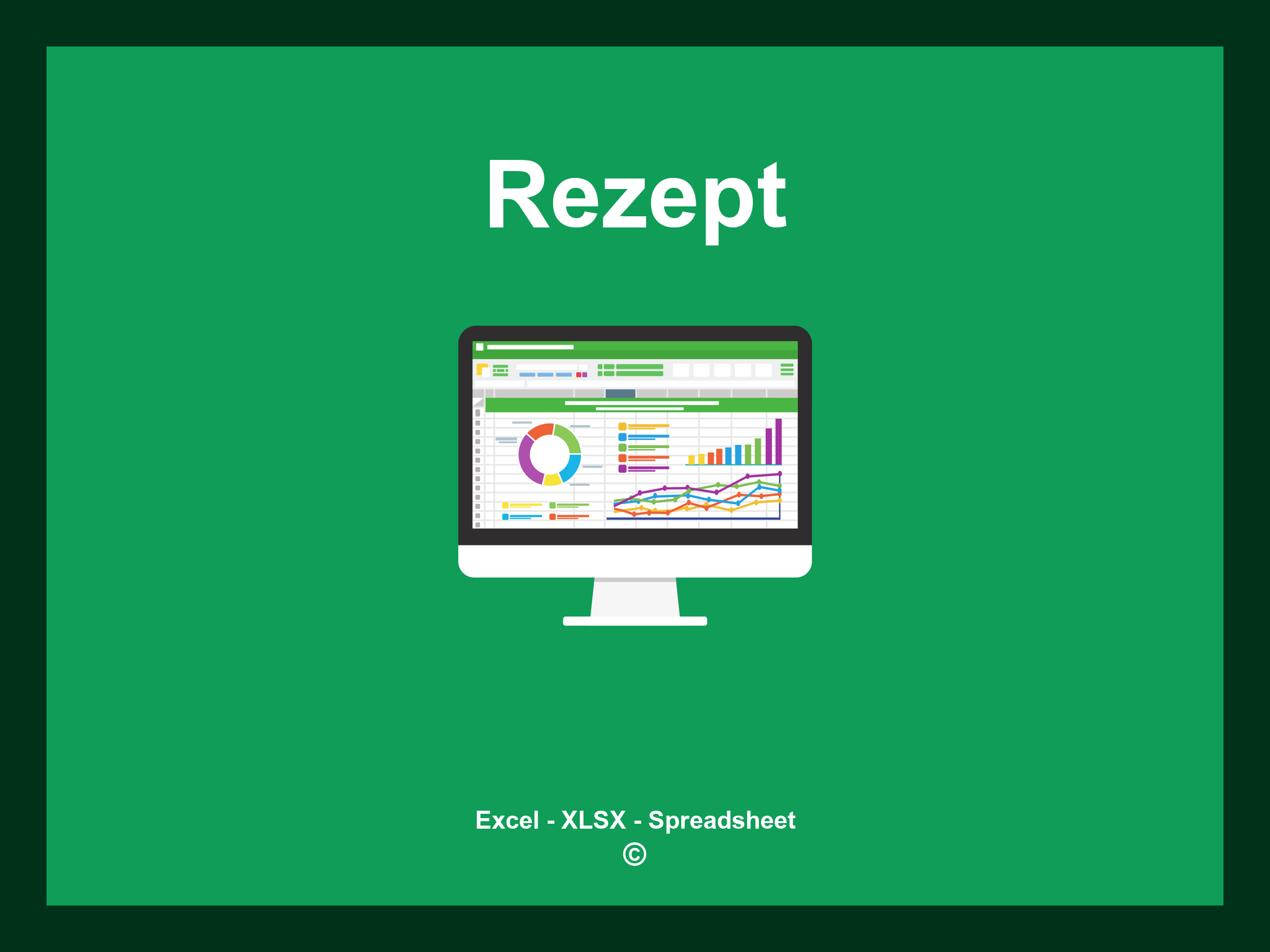 Rezeptvorlage Excel