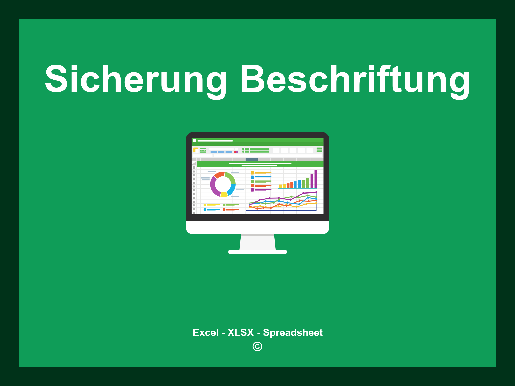 Sicherung Beschriftung Vorlage