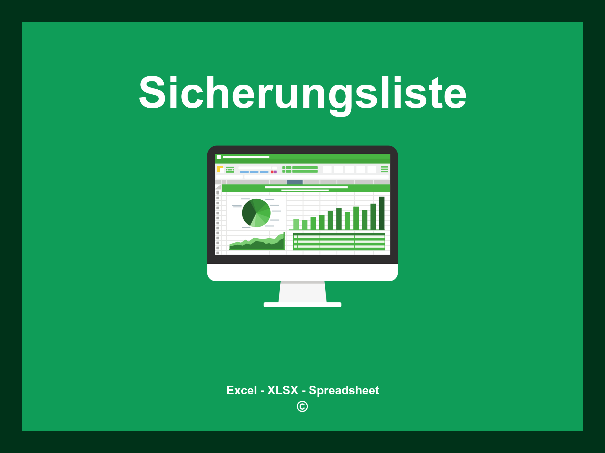 Sicherungsliste Vorlage