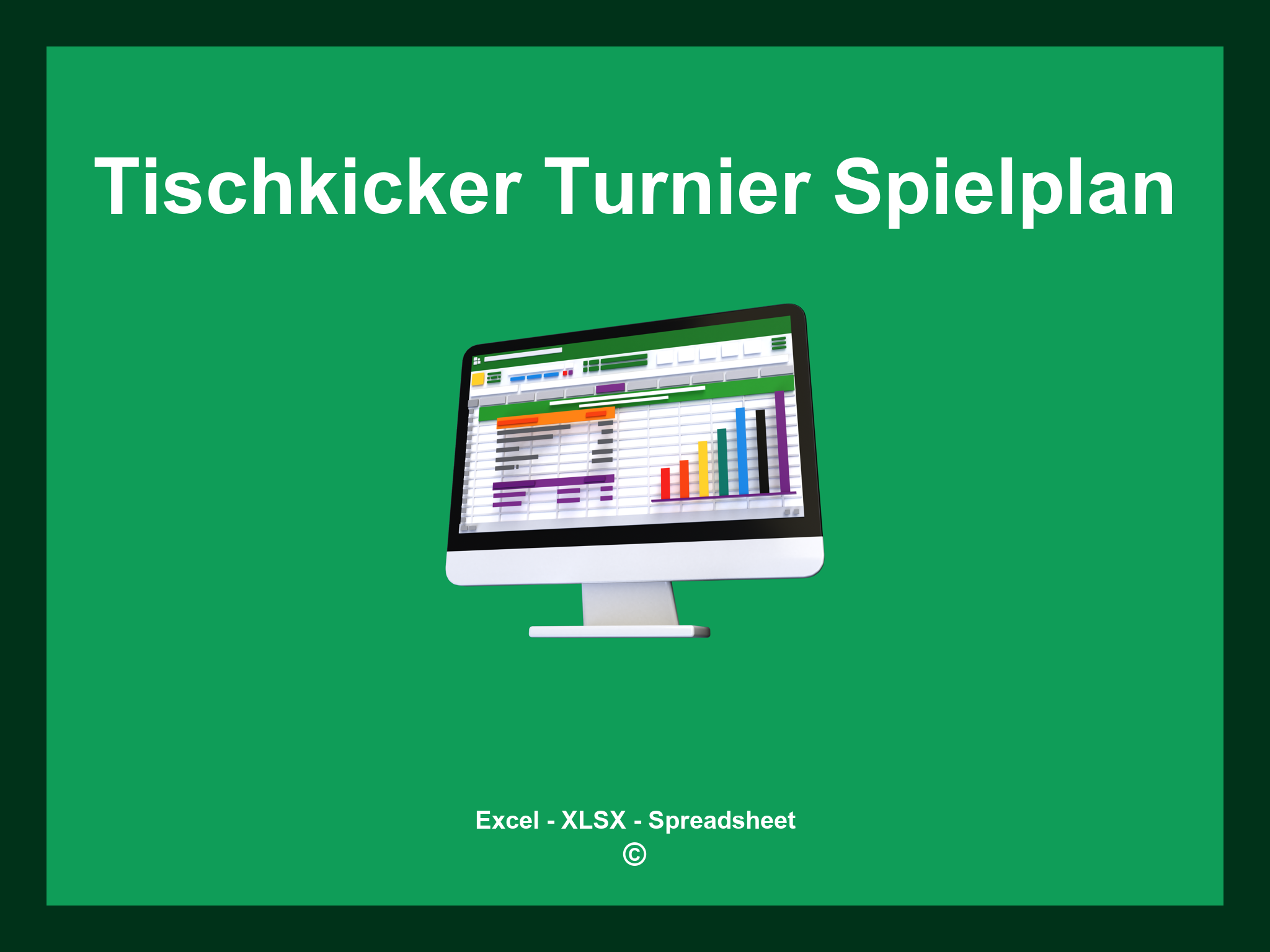 Tischkicker Turnier Spielplan