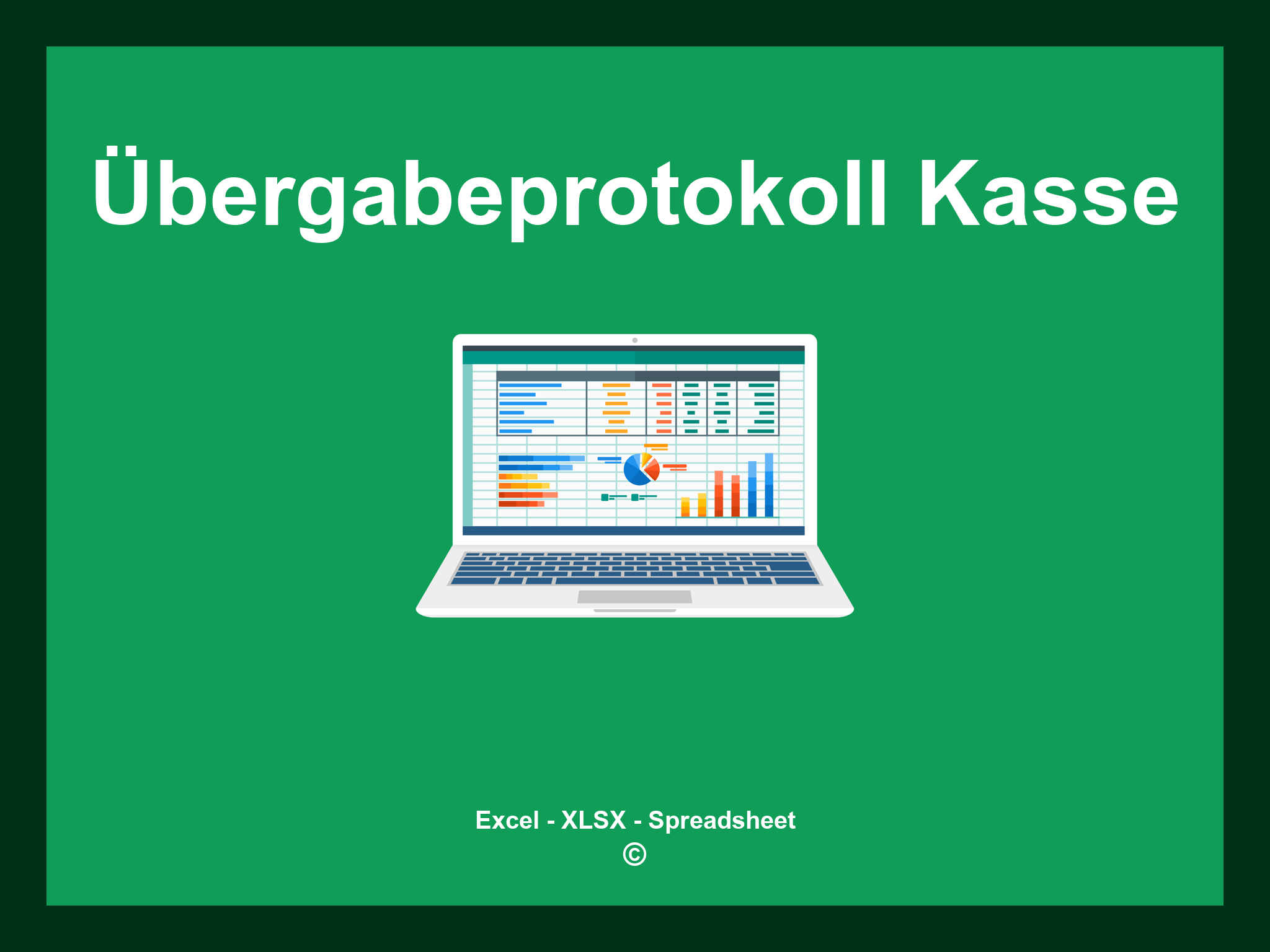 Übergabeprotokoll Kasse Vorlage
