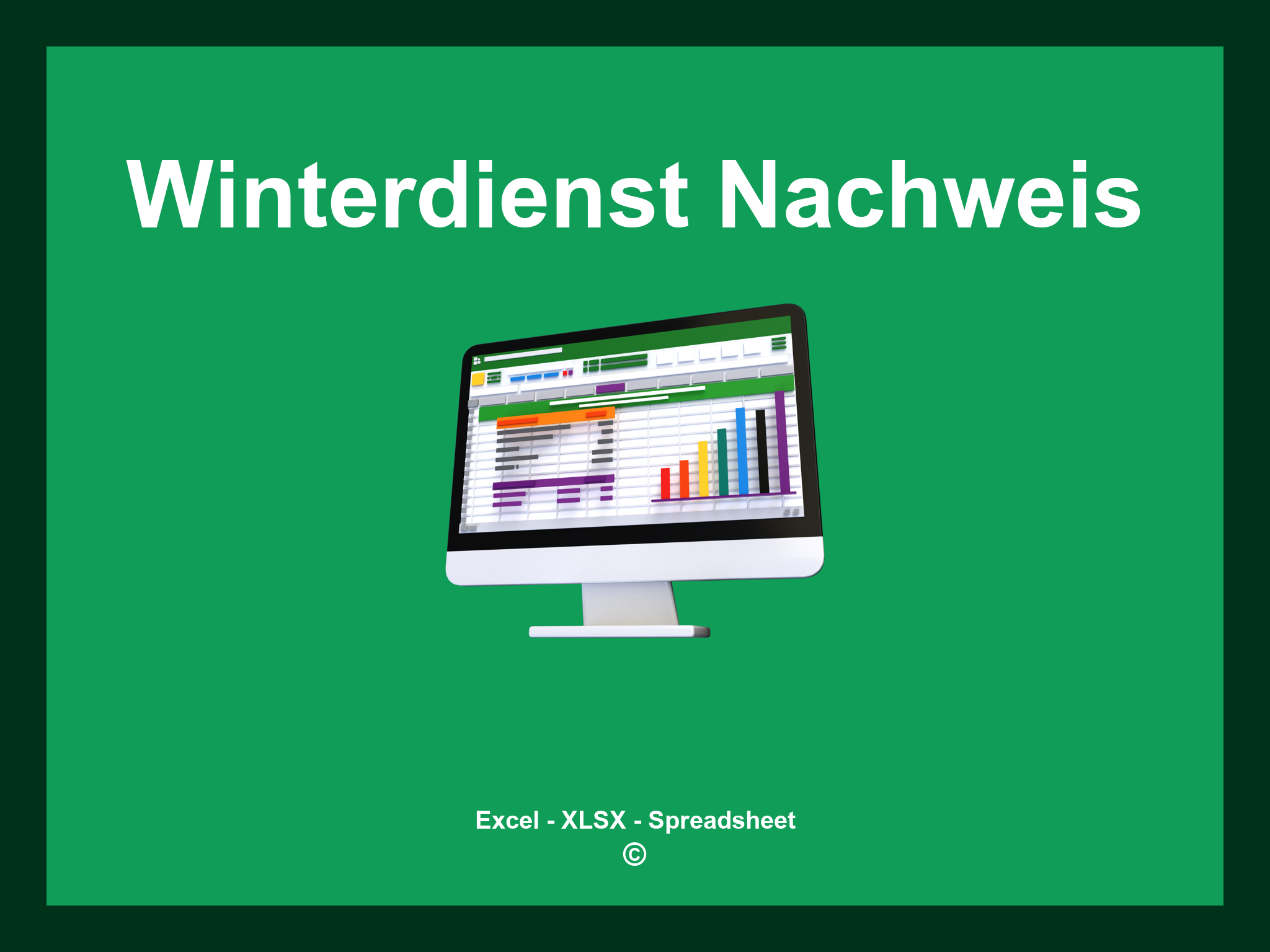 Winterdienst Nachweis Vorlage