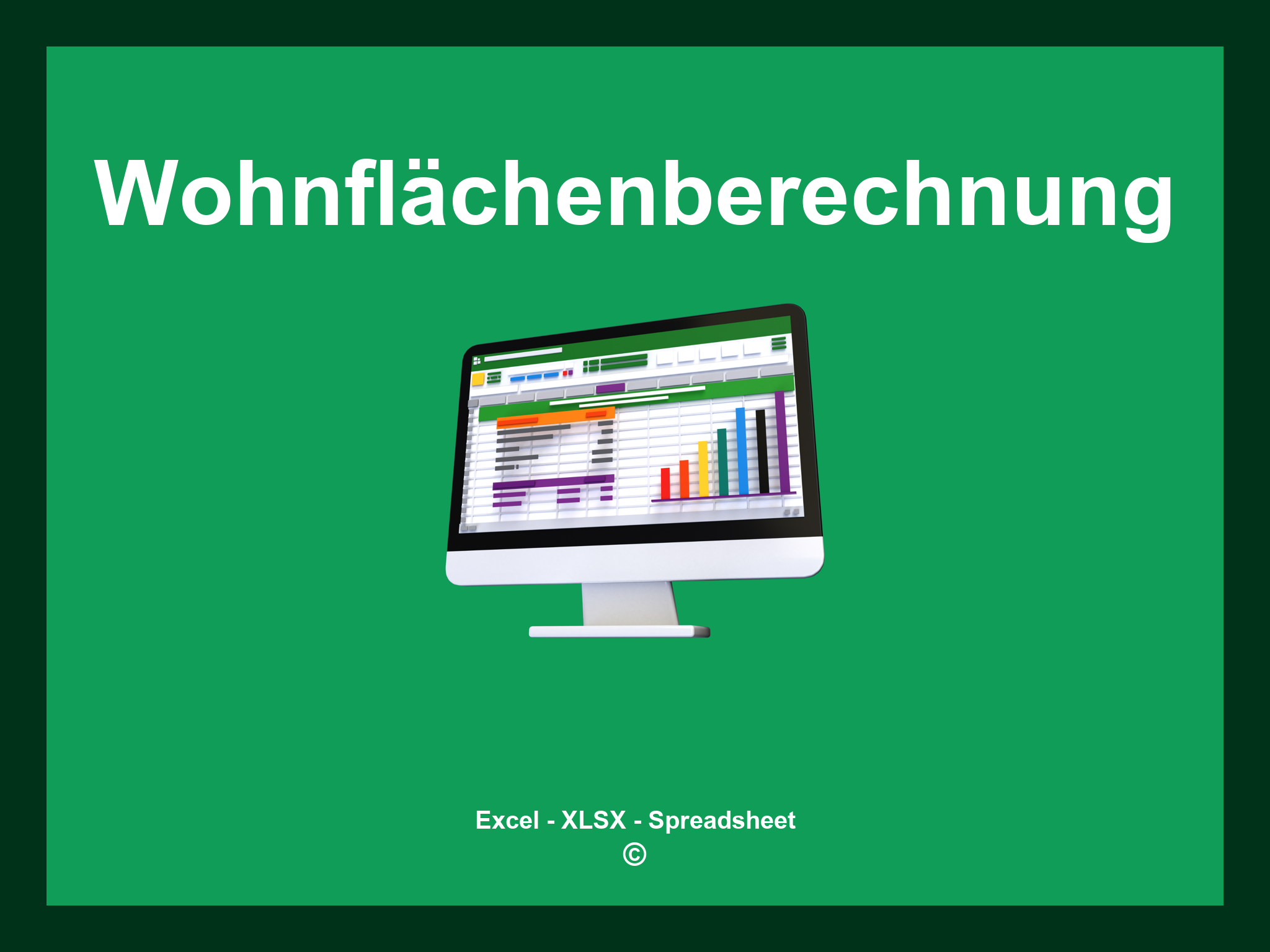 Wohnflächenberechnung Vorlage Excel