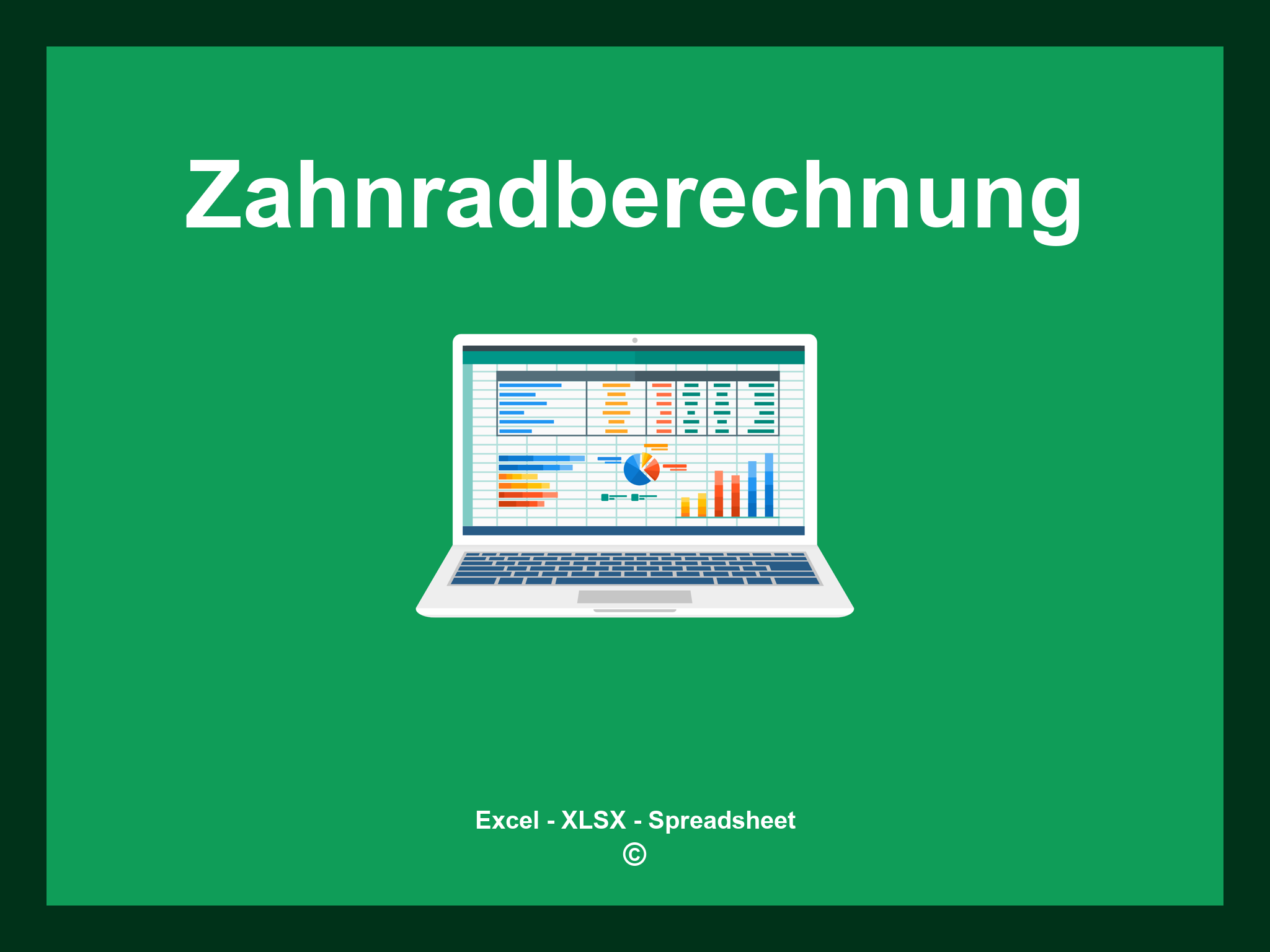 Zahnradberechnung Excel