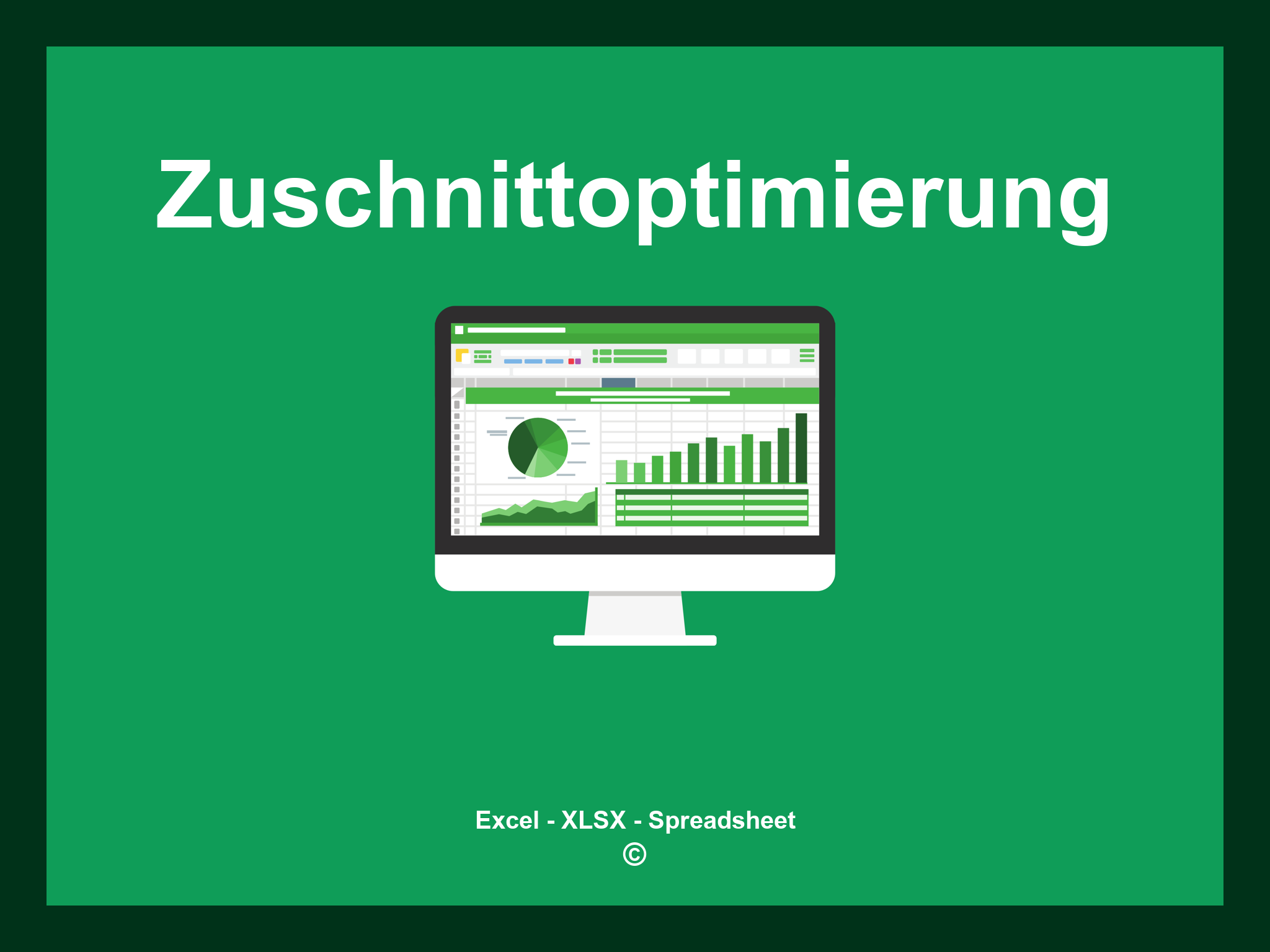 Zuschnittoptimierung Excel